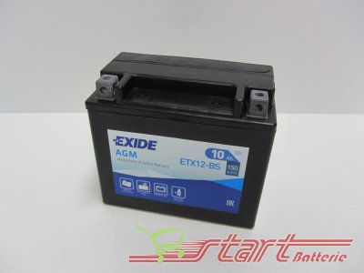 Exide ETX12-BS 12V 10Ah